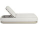 Sonora Greige / Gracebay Light Grey Outdoor Lounger